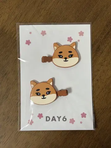 [ 미개봉 새상품 ] DAY6 헤어 클립 KE 영케이