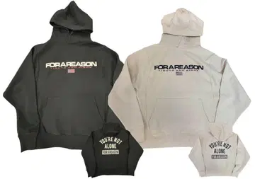 FOR A REASON 후드티 XL 블랙 미사용 새상품