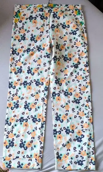PETIT BATEAU 플라워 프린트 팬츠 M 사이즈