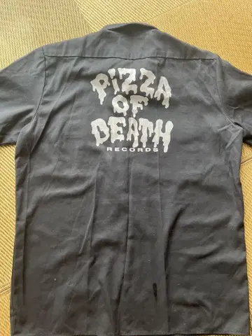 PIZZA OF DEATH Dickies 워크 셔츠 L 사이즈 블랙
