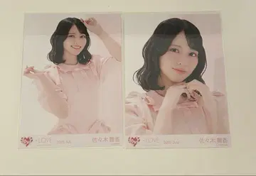 = LOVE 이코라브 사사키 마이카 생사진 세미 컴프