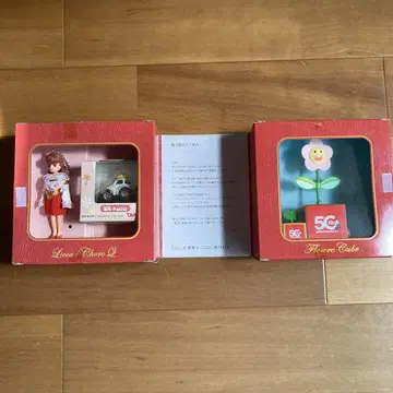 TAKARA 50주년 리카짱 키링 & 쵸로Q & 플라워 큐브