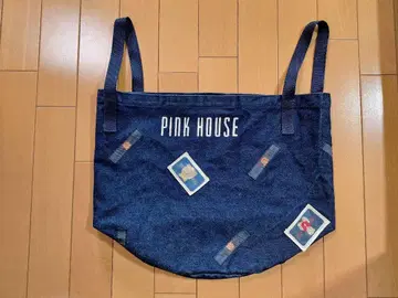 PINK HOUSE 데님 토트백