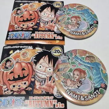원피스 ONE PIECE Autumn 컬렉션 캔뱃지 나미 상디