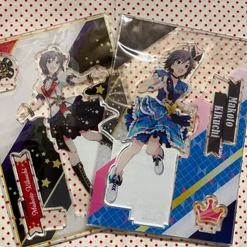 아이돌 마스터 밀리언 라이브 키쿠치 마코토 아크릴 스탠드 2점