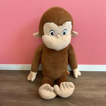 호기심 많은 조지 봉제 인형 약 60cm