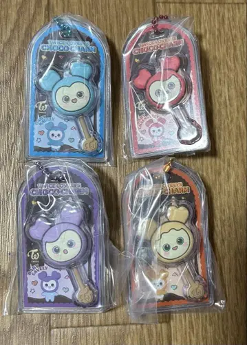 TWICE LOVELYS 초코 코팅 보로 참 4개 세트