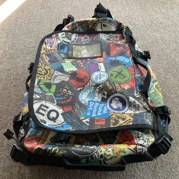THE NORTH FACE 스티커 패턴 백팩