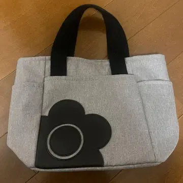 MARY QUANT 그레이 핸드백