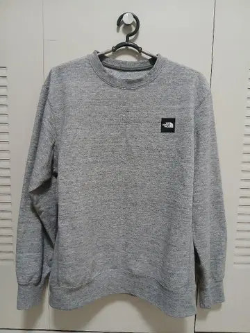 THE NORTH FACE 그레이 크루넥 트레이닝복 L