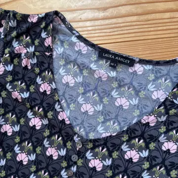 LAURA ASHLEY 플라워 프린트 원피스 M 사이즈