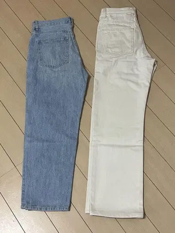 유니클로 데님 청바지