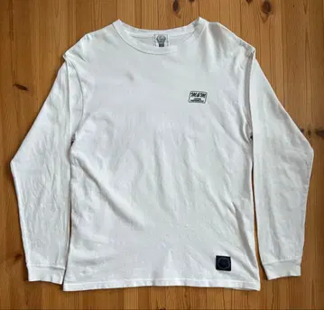 M&M 커스텀 퍼포먼스 롱 T 일본제 L/S 화이트