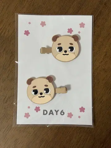[ 미개봉 새상품 ] day6 데니멀즈 헤어 클립 DON 도운