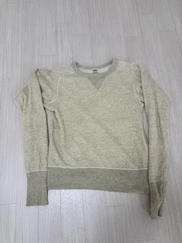 DENIM AUTHENTIC 베이지 맨투맨 L 사이즈 90s