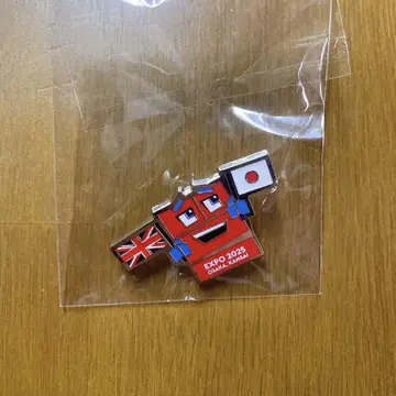 [ 미개봉 새상품 ] 오사카 만박 한정판 영국 핀 배지