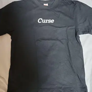 dustbox Curse T셔츠 L 사이즈 블랙