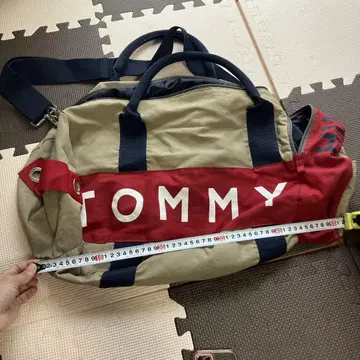 TOMMY 보스턴 백 베이지