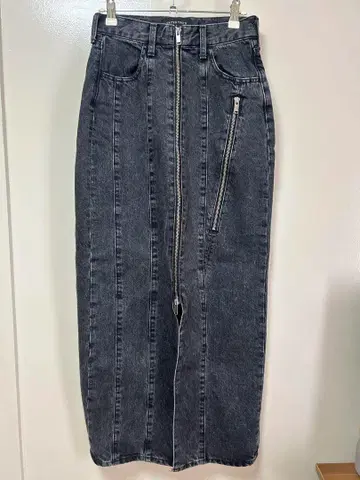 [지금만 가격 인하] 유나이티드 도쿄 데님 타이트 스커트 프론트 지퍼