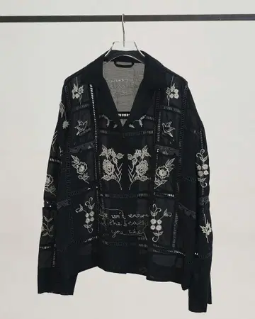 todayful Embroidery Patchwork Shirts