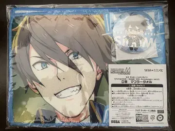 아이돌 마스터 sideM 세가 럭키 쿠지 니기노 히데오 타월 캔 배지