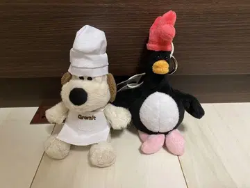 새상품 2개 월레스와 그루밋 링 카라비너 마스코트 콕 맥그로우