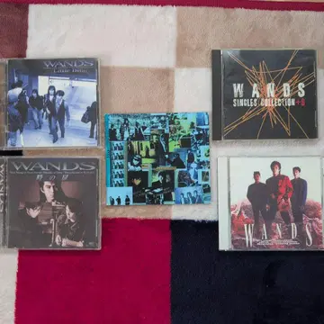 WANDS CD 세트 4장 세트와 소책자 포함입니다.(*^^*)