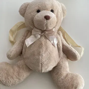 곰 봉제 인형 백팩