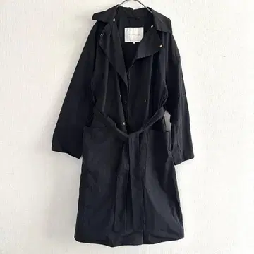 MACKINTOSH 블랙 트렌치코트 34