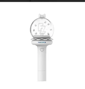 FRUITS ZIPPER 응원봉 화이트 상자 없음