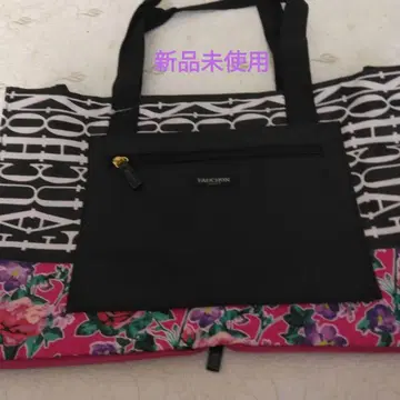FAUCHON 플라워 프린트 토트백