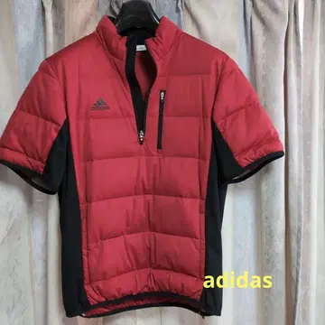 adidas 골프 반팔 패딩 자켓 L