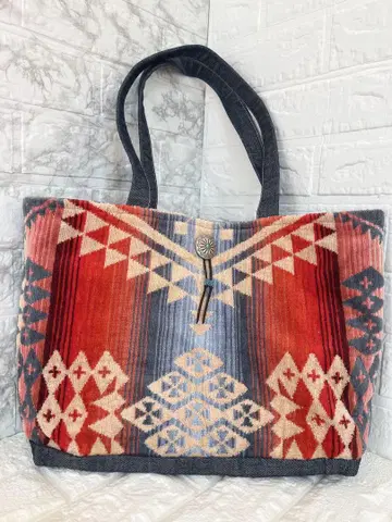 데님 핸드메이드 토트백 리버서블(^^)