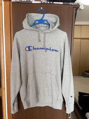 [ 새상품 미사용 ] Champion 그레이 후드티