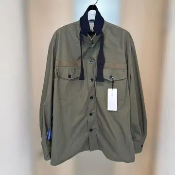 sacai 20SS 도킹 밀리터리 셔츠 자켓 사이즈 3