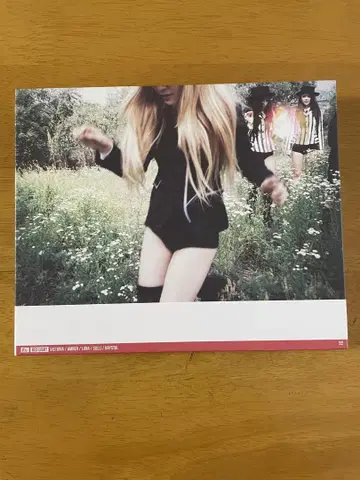 f(x) RED LIGHT CD 포토 카드 포함