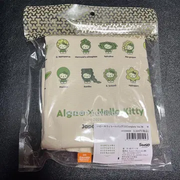 오사카 간사이 만박 일본관 모 키티 토트백 화이트 베이지 키티 에코백