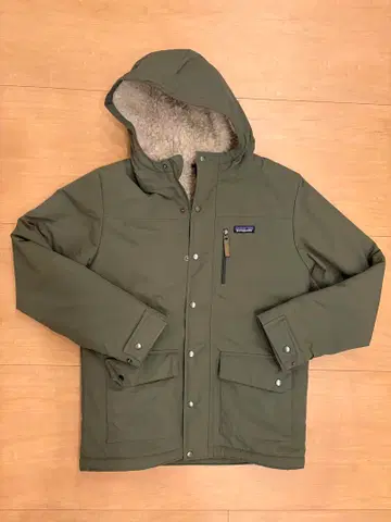 Patagonia 키즈 인퍼노 자켓 카키 KIDS XL
