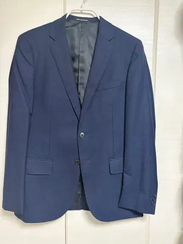 그린 레이블 릴랙싱 테일러드 자켓 네이비 체크