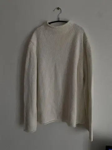 90s JCREW 코튼 롤넥 니트