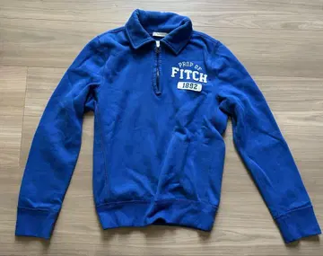 Abercrombie & Fitch 블루 집업 트레이닝복 S