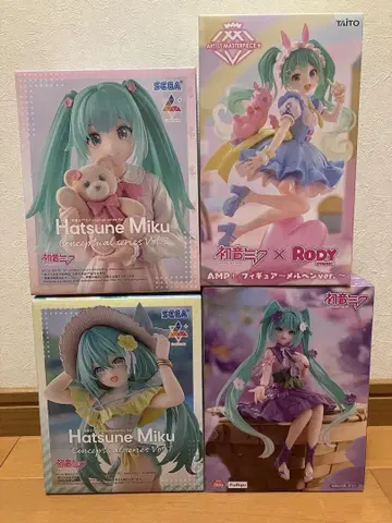 하츠네 미쿠 피규어 4종