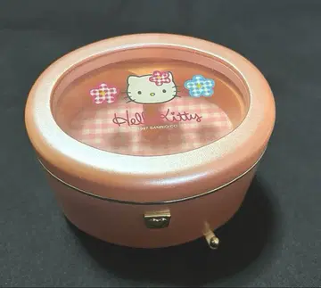 Sanrio 키티 오르골 액세서리 케이스