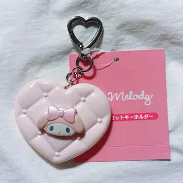 마이멜로디 거울 마스코트 키링 산리오 마이멜로디