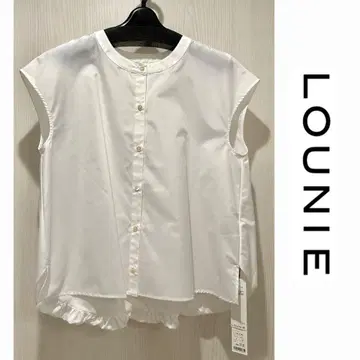 [ LOUNIE ] 슬리브리스 블라우스
