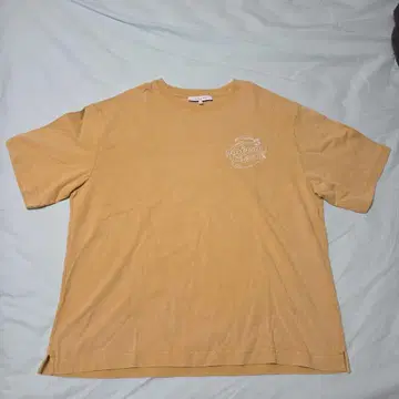 LEMONADE CHEST EMBROIDERY 오버사이즈 티셔츠