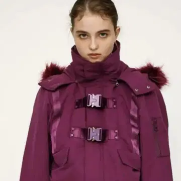 SLY BELTED N2-B 슬라이 다운 자켓 퍼플 아우터