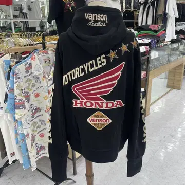 ( 15 ) VANSON HONDA MOTORCYCLES 후드티