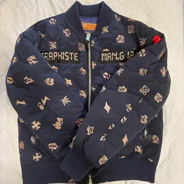 [ 한국 명동 ALAND에서 구매 ] MAN.G 봄버 자켓 네이비