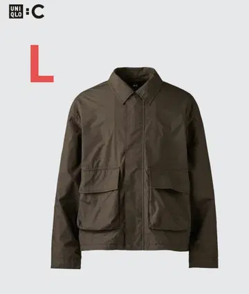 유니클로C 코튼 숏 블루종 UNIQLO C